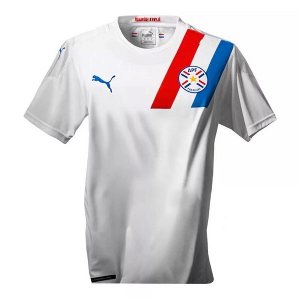Trikot Paraguay Auswarts 2020 Weiß Fussballtrikots Günstig